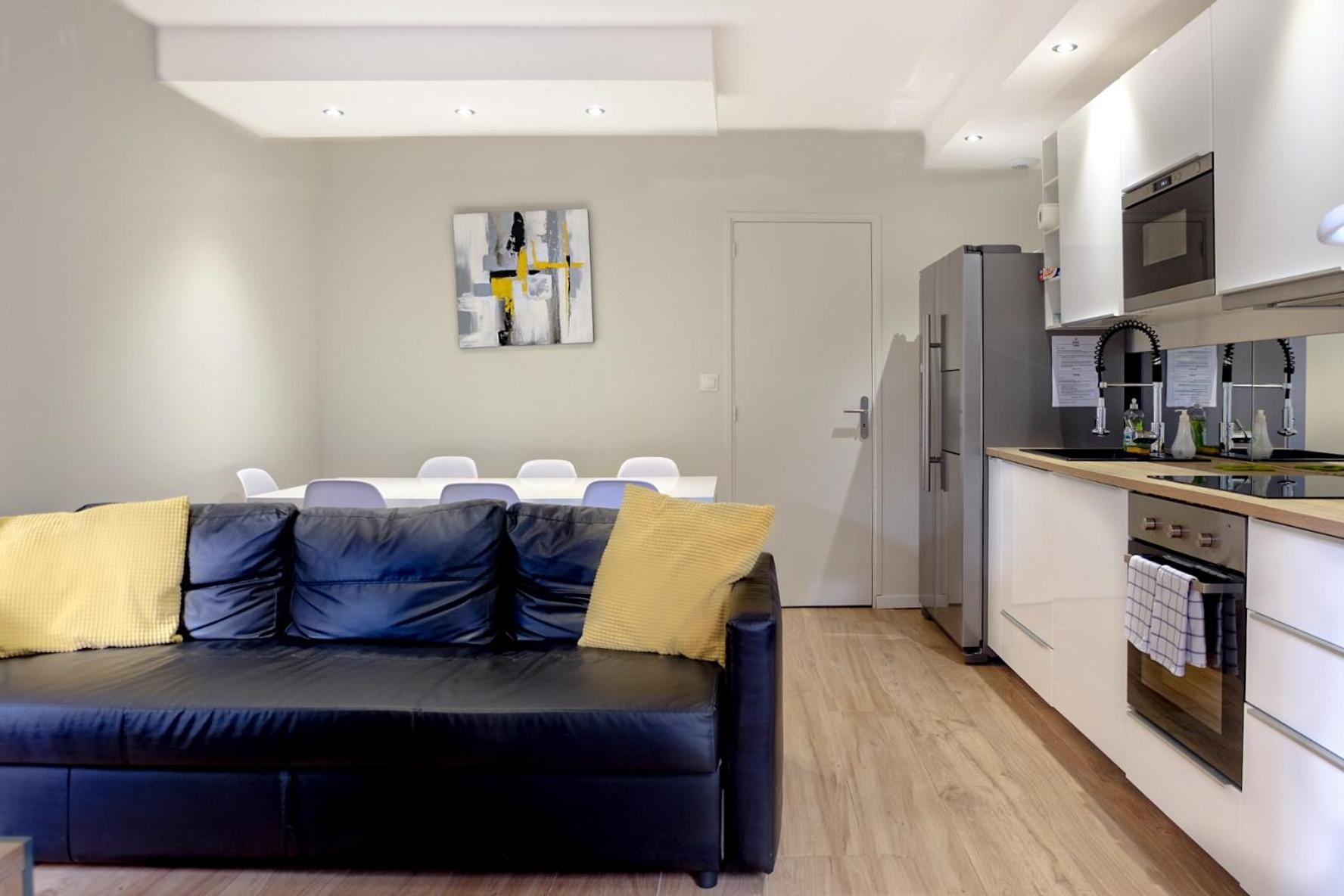 Magnifique Appartement Avec Terrasse, Parking Et Vue Sur L'Ocean Pour 5 Биарриц Экстерьер фото